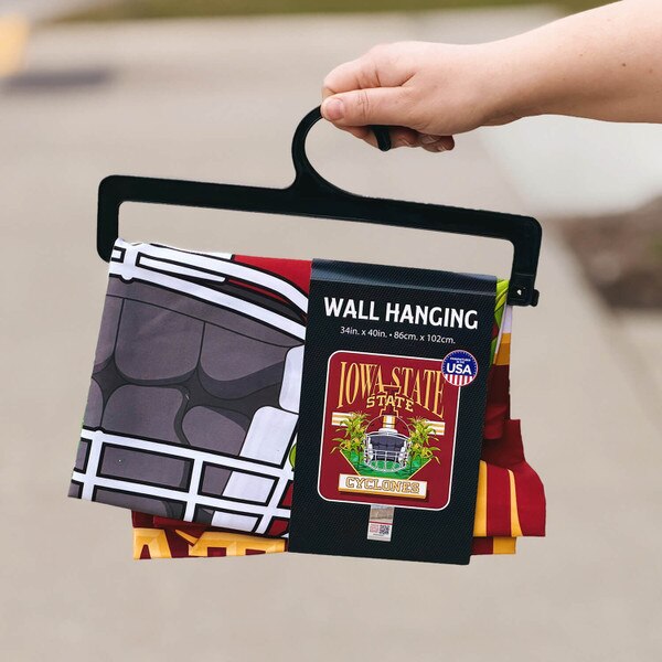 I-State Helmet Corn Wall Hanging